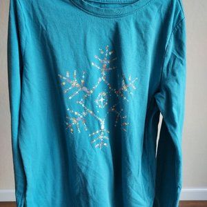 Girls Snowflake longsleeve